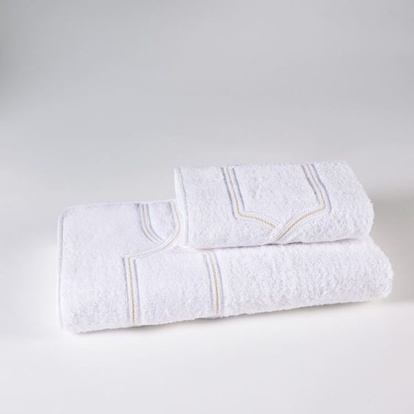 set asciugamani bianco royal