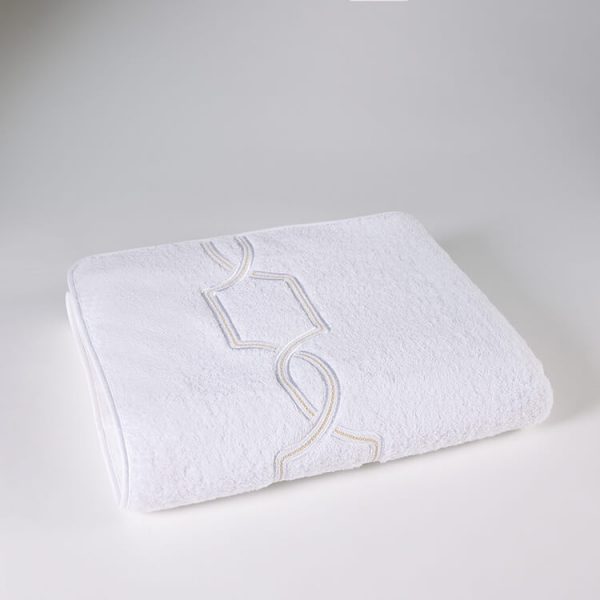 royal bath towel bianco 