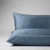 icon pillow cases petrol blue