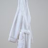 royal bathrobe bianco