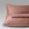 lounge parure lenzuola rosa terracotta