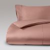 lounge parure copripiumino rosa terracotta